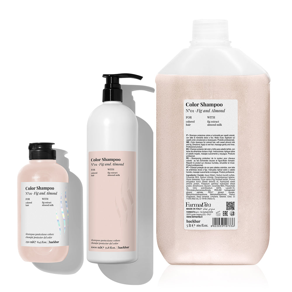 ŠAMPŪNS KRĀSOTIEM MATIEM| COLOR SHAMPOO N°01 (250, 1000, 5000ml)