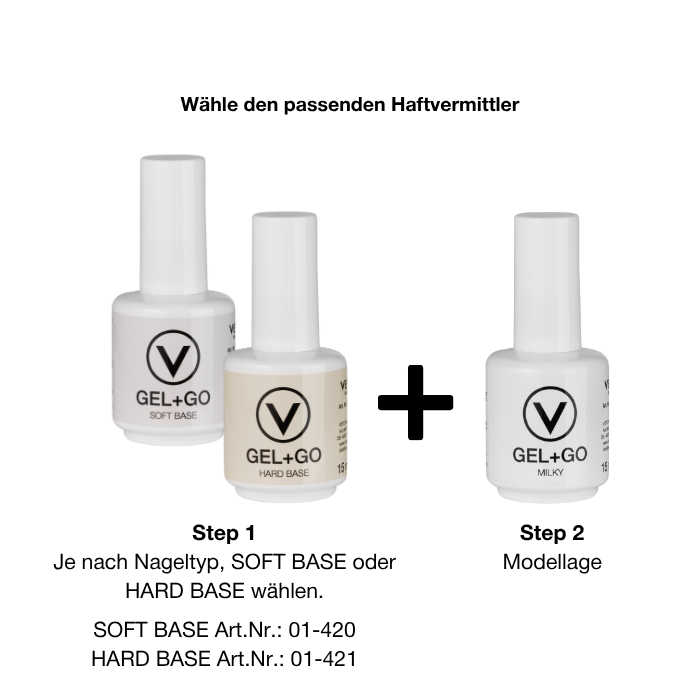 GEL GO MILKY 15ml - gēls pienbalts