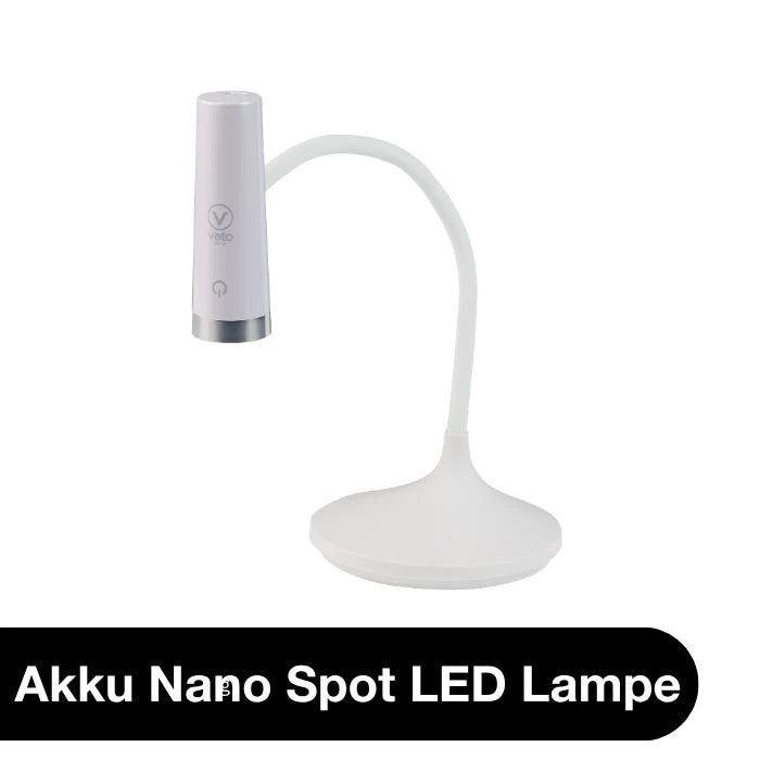 LED IERĪCE UV GĒLU un UV PARKLĀJUMU SACIETĒŠANAI - VETOLUX NANO SPOT