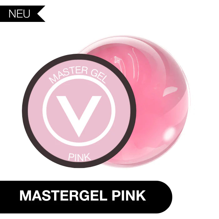 MASTER GEL PINK 15ml - modelēšanas gēls