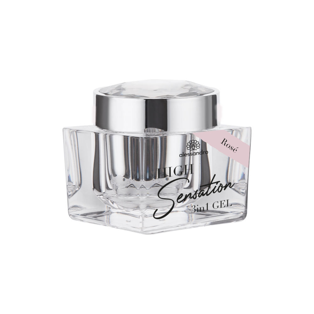 alessandro GĒLS NAGU MODELĒŠANA 15g I HIGH ENSATION ROSE 3 in 1