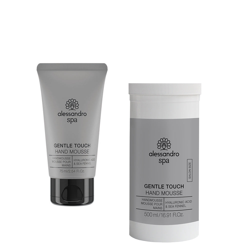 alessandro HAND CREAM - GENTLE TOUCH HAND MOUSSE | 75, 500 ml