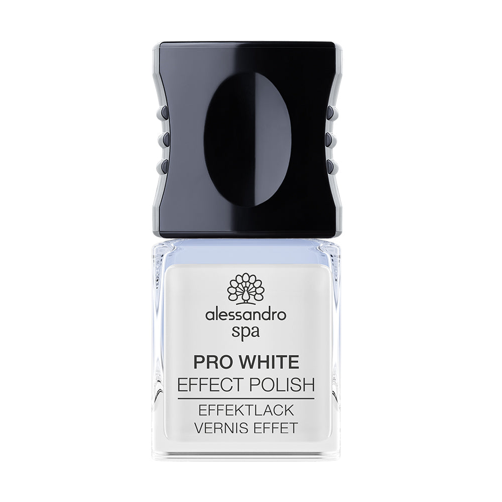 alessandro PRO WHITE EFFECT POLISH 10 ml - efektingas lakas