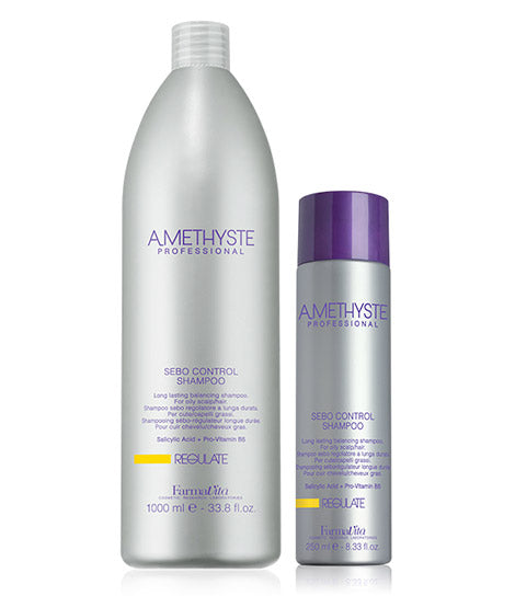 ШАМПУНЬ С МАСЛОМ ДЛЯ ВОЛОС AMETHYSTEXREGULATE SEBO CONTROL 250, 1000 мл