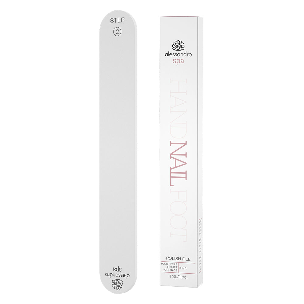 alessandro SPA POLISH FILE 2 in 1 - nagų lakavimo dildė